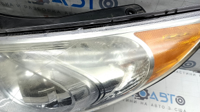 Фара передня ліва Hyundai Sonata 11-15 hybrid галоген, подряпини, що вигоріла
