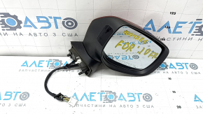 Зеркало боковое правое Subaru Forester 19-24 SK 13 пинов, BSM, подогрев, поворотник, красное