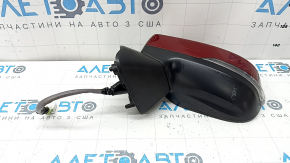 Зеркало боковое левое Subaru Forester 19-24 SK 13 пинов, BSM, подогрев, поворотник, красное, потерто