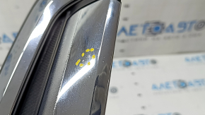 Решетка радиатора grill в сборе Subaru Forester 19-21 SK верхняя хром, с эмблемой, тычки, царапины