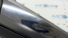 Решетка радиатора grill в сборе Subaru Forester 19-21 SK верхняя хром, с эмблемой, тычки, царапины
