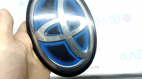 Передній бампер значок Toyota Prius V 12-17 значок під радар круїз, подряпини, під полірування