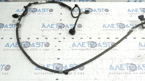 Проводка переднего бампера Toyota Prius V 15-17 рест, без парктроников, под ДХО, ПТФ