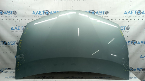 Капот голый Toyota Prius V 12-17 алюминий, зеленый 781, вмятина, в клее