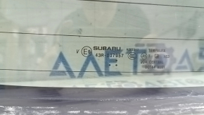 Стекло заднее двери багажника Subaru Forester 19-24 SK под электро дверь, тонировка, выгорели нити подогрева