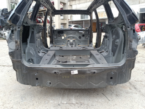 Задня панель BMW X3 F25 11-17 2 частини, на кузові, чорна