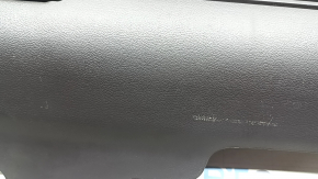 Полка задняя Hyundai Sonata 11-15 черный, hybrid, под сабвуфер, со стоп сигналом, царапины