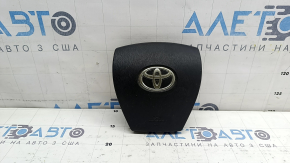 Подушка безопасности airbag в руль водительская Toyota Prius V 12-17 черная, царапины