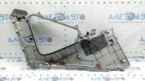 Накладка задней стойки левая Toyota Prius V 12-17 серая, 2 части, потерта