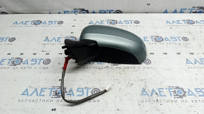 Зеркало боковое левое в сборе Toyota Prius V 15-17 5 пинов, зеленое