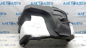 Обшивка арки левая Hyundai Sonata 11-15 hybrid тип 2, черная, примята, трещина