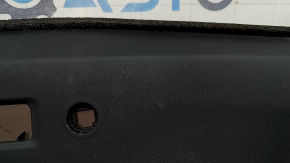 Торпедо передняя панель верхняя часть с AIRBAG Toyota Prius V 17-17 черная, царапины