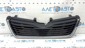 Решетка радиатора grill Subaru Forester 19-21 SK низ, с заглушкой под камеру
