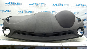 Торпедо передня панель без AIRBAG Hyundai Sonata 11-15 коричнева, тріщини