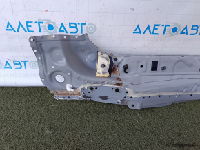 Задняя панель Mazda CX-5 17-25 в сборе 2 части под BSM высверелна, серебро