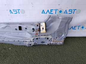 Задняя панель Mazda CX-5 17-25 в сборе 2 части под BSM высверелна, серебро