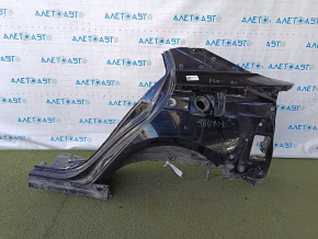 Четверть крыло задняя левая Toyota Prius 50 16-18 под BSM отпилена, черная, тычки