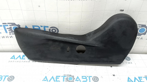 Накладка управления водительским сиденьем Subaru Forester 19-24 SK черная, под электро, царапины, под чистку