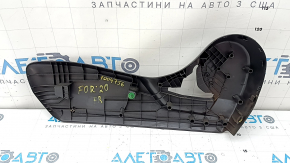 Накладка управління пасажирським сидінням Subaru Forester 19-24 SK чорна, під механіку, тріщини у кріпленнях, потерта