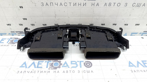 Дефлектор воздуховода торпеды центральный Nissan Murano z52 19-24  черный с серым, царапины