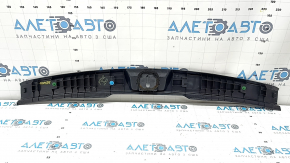 Накладка проема багажника Subaru Forester 19-24 SK черная, царапины