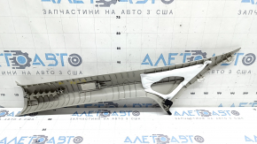 Накладка передньої стійки верхня права Nissan Murano z52 19-24 сіра