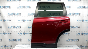 Двері в зборі задні ліві Subaru Forester 19-24 SK тонування, червоний M1Y, тички