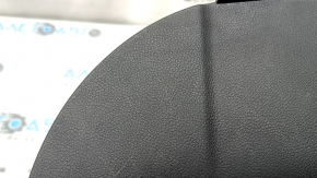 Накладка передней стойки нижняя левая Subaru Forester 19-24 SK черная, царапины, побелел пластик
