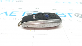 Ключ smart Subaru Forester 19-24 SK 4 кнопки, окислен, потерт, полез хром
