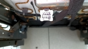 Сидіння водійське Nissan Murano z52 19-24 без airbag, механічне, велюр чорний, білий рядок