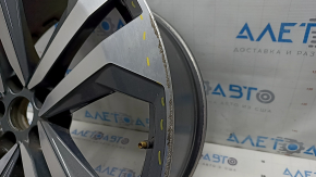 Диск колесный R22 x 10J ET21 Audi Q8 19-23 бордюрка, вмятина