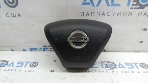Подушка безпеки airbag в кермо водійська Nissan Murano z52 15-23 чорна, іржавий піропатрон