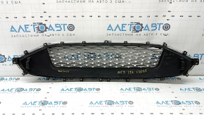 Решітка радіатора grill у зборі з обрамленням Ford Fusion mk5 19-20 хром, titanium