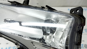 Протитуманна фара ПТФ права Ford Fusion mk5 19-20 LED, під полірування