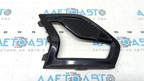 Грати переднього бампера права Ford Fusion mk5 19-20 під LED ПТФ, глянець, пісок