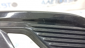 Грати переднього бампера права Ford Fusion mk5 19-20 під LED ПТФ, глянець, пісок