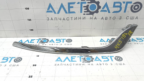 Молдинг переднього бампера правий Ford Fusion mk5 19-20 хром, пісок