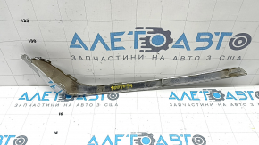 Молдинг переднього бампера правий Ford Fusion mk5 19-20 хром, пісок