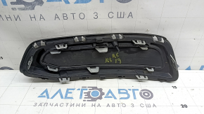 Накладка губи заднього бампера ліва Audi A6 C8 19-23 з молдингом, хром, S-line