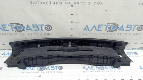 Накладка проема багажника Audi A6 C8 19-25 черная, царапины, сломано крепление, надломано крепление
