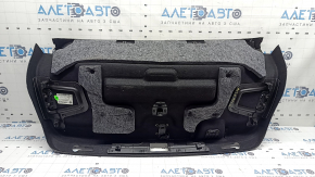 Обшивка крышки багажника Audi A6 C8 19-25 черная, с механизмом, царапины