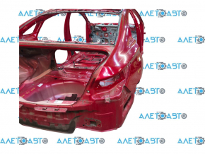 Чверть крило ззаду права Hyundai Sonata 11-15 червоний RER, на кузові