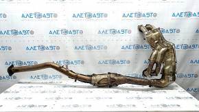 Коллектор выпускной с катализатором Subaru Forester 19-24 SK ржавый