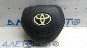 Подушка безпеки airbag в кермо водійська Toyota Rav4 19-25 чорна, сліз хром