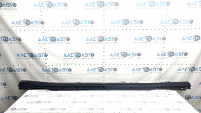 Порог правый Audi A6 C8 19-25 S-Line, синий LX5B, царапины