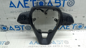 Кнопки керування на кермі Toyota Rav4 19-23 без підігріву керма, чорна накладка, подряпина