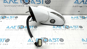 Дзеркало бічне ліве в зборі Ford Fusion mk5 19-20 14 пінів, поворотник, підігрів, автозатемніння, підсвічування, BSM, біле, подряпини, під чищення