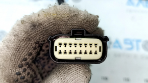 Дзеркало бічне ліве в зборі Ford Fusion mk5 19-20 14 пінів, поворотник, підігрів, автозатемніння, підсвічування, BSM, біле, подряпини, під чищення