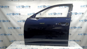 Двері голі передні ліві Audi A6 C8 19-25 синій LX5B