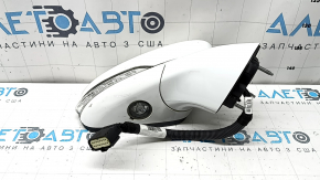 Дзеркало бічне праве у зборі Ford Fusion mk5 19-20 12 пінів, поворотник, підігрів, підсвічування, BSM, біле, подряпина